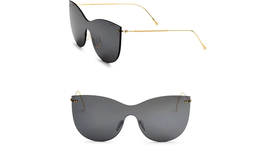 NUEVO - GAFAS DE SOL ILLESTEVA 'BOCA MASK' TONO PLATEADO/DORADO C3 OJO DE GATO ESPEJADAS Foto 2 de 4