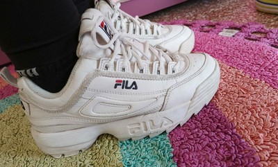 Scarpe Fila DISRUPTOR Tg 38 Colore Bianco | eBay