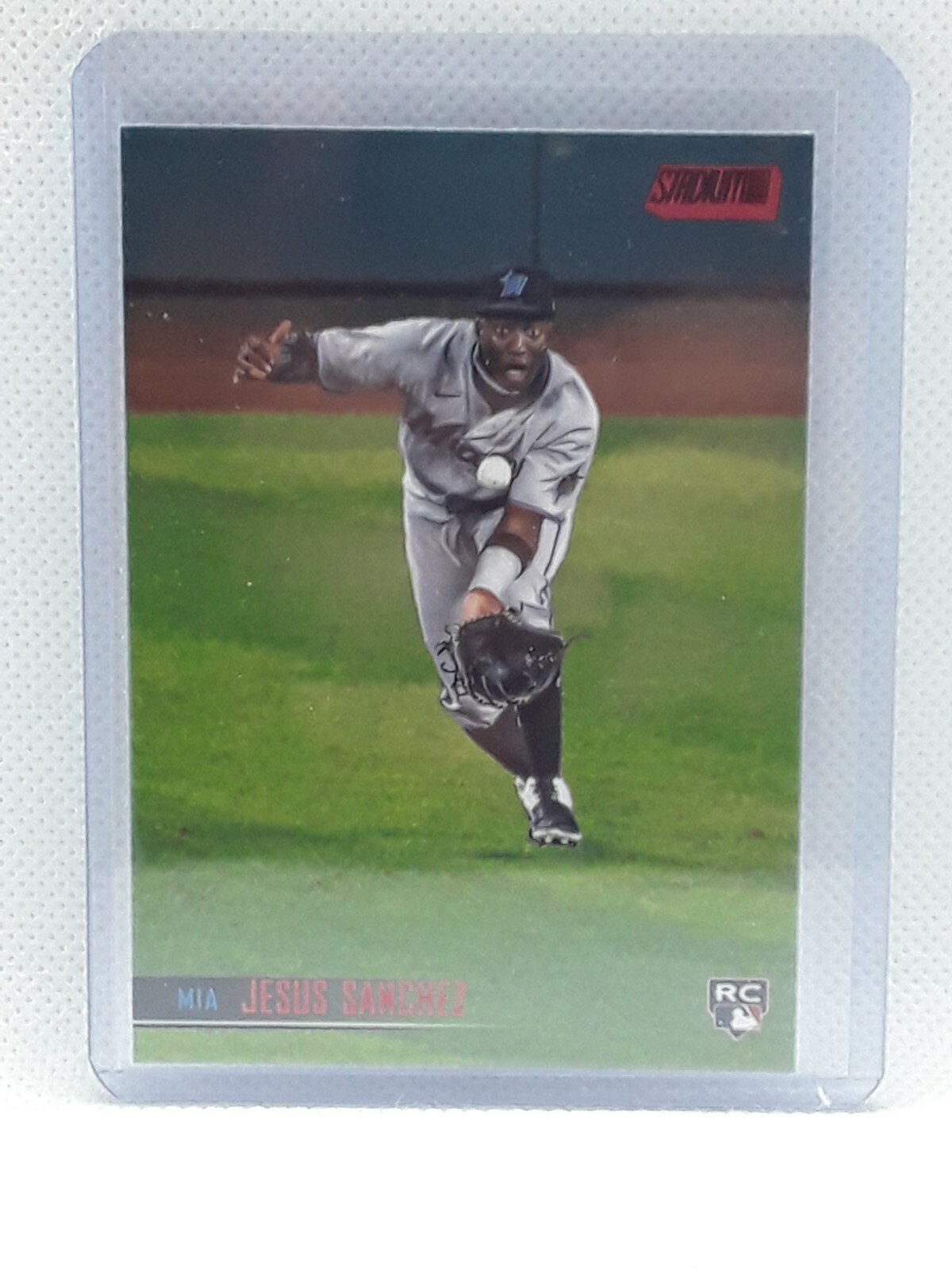 Jesus Sanchez 2021 Topps Stadium Club - RED #77 RC - Miami Marlins