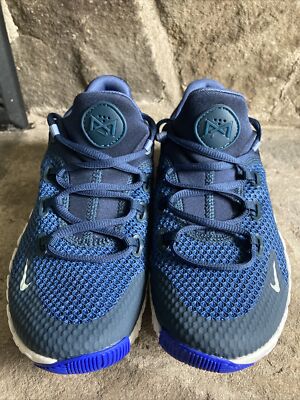 Nike Free Metcon 4 Armory Navy Gold Women's Sz 6.5 Training Shoes
