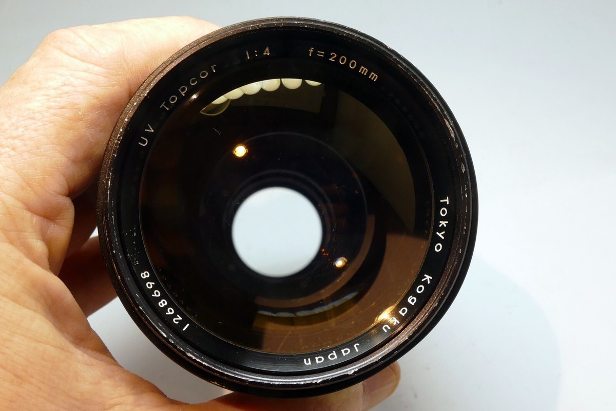 Topcon UV Topcor 200mm F4 Lens Telephoto prime - problem with