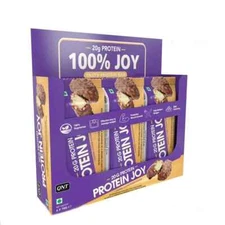 QNT Protein Joy 20g Protein Bar + Caramel Cookie Dough | Promotes Muscle Growth