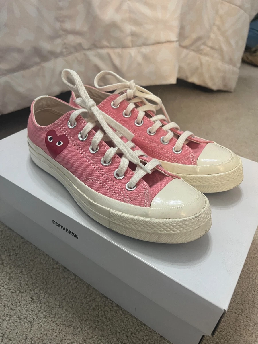 Size WMN 7 Converse Chuck 70 Low x Comme des Garcons Play Bright