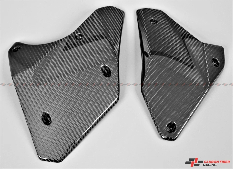 Cubiertas inferiores del motor Kawasaki Ninja H2 2015-2021 - 100 % fibra de carbono Foto 2 de 3