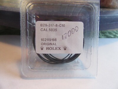 ROLEX 17000. PART # B29-317-8. CASE BACK GASKET. PER ONE GASKET  Sku RLX # 22-16