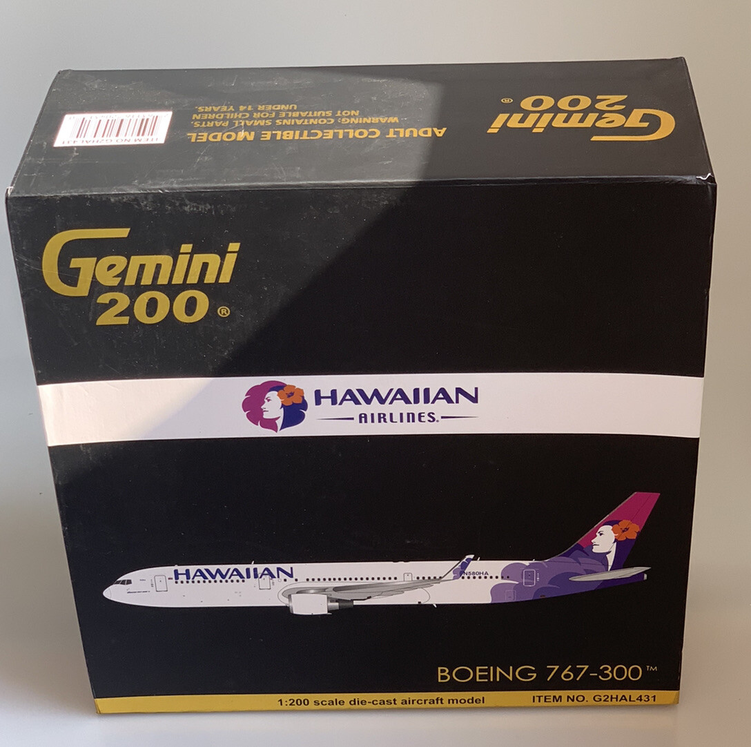 Gemini 1:200 Boeing 767-300 Hawaiian | eBay