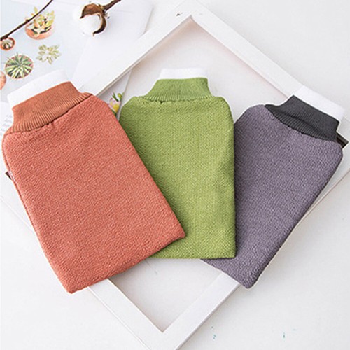 6 PCS Bath Towel Gloves Women's Body Scrub Exfoliator Nylon Shower - Bild 11 von 11