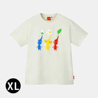 Pikmin encounter T SHIRT XL Size White Nintendo store Tokyo Pikmin encounter T SHIRT XL Size White Nintendo store Tokyo
