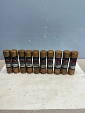 FRN-R-50 Bussmann Fusetron Time-Delay 50A/250V LOT OF 10 NOS FREE SHIPPING