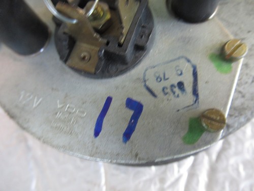 Porsche 911 / 930 Oil Temperature Pressure Gauge Date Stamp 9.78 - Picture 9 of 10