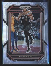 2023 PRIZM WNBA SILVER 34 Kiah Stokes - Las Vegas Aces