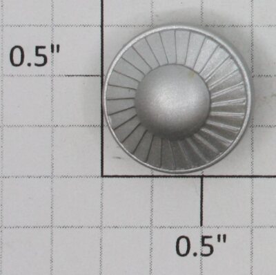 Lionel 18133-24 Silver F3 Fan Volume Knob