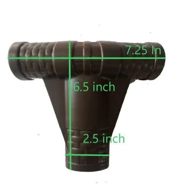 replacement Coleman Power Steel Swim Vista Pool T-Connector Fitting Joint 2022