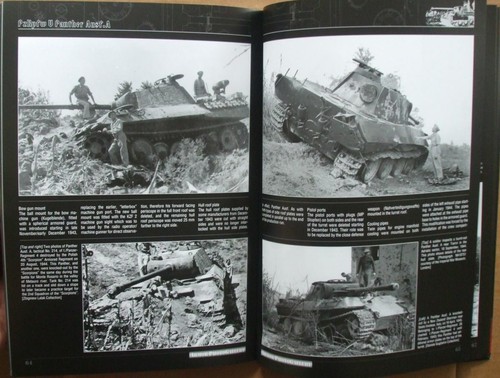 PzKpfw V PANTHER Ausf.A - Armor PhotoGallery ENGLISH Rare!! - Picture 5 of 5