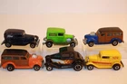 Six (6) Vintage 1970's - 1980's Hot Wheels / Matchbox Classic Ford Motor Cars