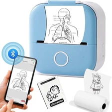 Phomemo T02 Sticker Printer Thermal Print Pods Mini Printer Print Pods Xmas Gift