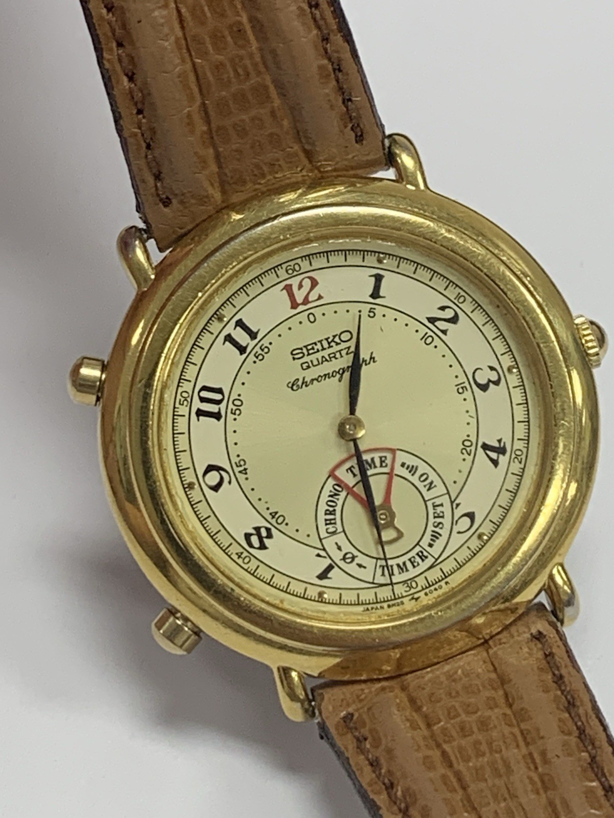 Rare Vintage 1980's Seiko 8M25-6000 Dancing Hands Wat… - Gem