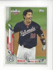 2020 Topps Opening Day Walk This Way #WW19 Kurt Suzuki Nationals