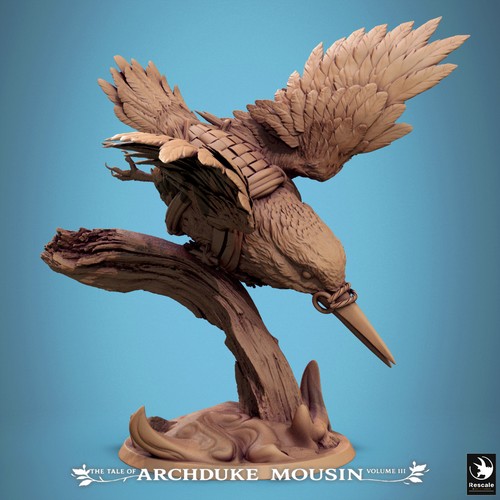 3D Miniature Kingfisher Variations Mousin Range by Rescale rpg dnd pathfinder - Picture 9 of 19