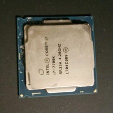 Intel Core i7-7700K 7th Gen 4.20GHz Desktop CPU Processor SR33A Core i7
