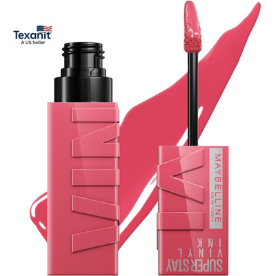Super Stay Vinyl Ink Longwear No-Budge Liquid Lipcolor Make Up, Highly Pigmented