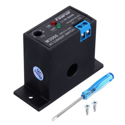 Miniature Current Switch 0-50A Normally Closed AC Current Relay, M3066