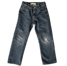Levi  s Boys 514 Straight Leg Jeans Size 6 Regular Blue Denim 5  6 Years