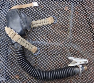 M TOP Wehrmacht 2WK Sauerstoff Maske Luftwaffe Jagtflieger Höhenatemaske 10 6702