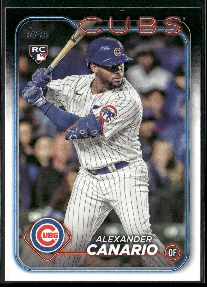 2024 Topps #452 Alexander Canario Rookie Chicago Cubs