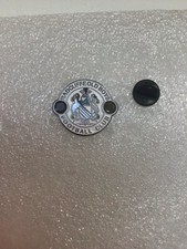Radcliffe Old Boys Football Club vitreous enamel lapel badge.