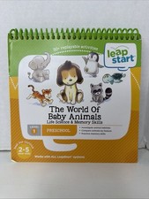 LeapStart World of Baby Animals Life Science  Memory Leap Frog Preschool L1