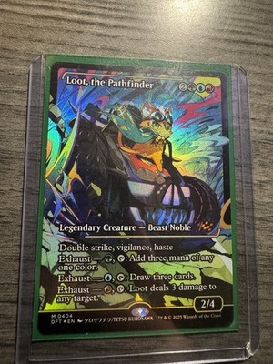 Loot, the Pathfinder (Showcase) (Foil) 0404 English NM Pack Fresh