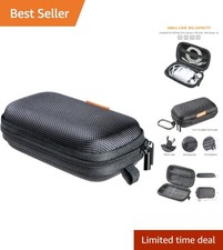 Mesh Interior  Zippered EVA Case - Stylish Protection for Earphones  More