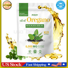 Resilia Oil Of Oregano With Black Seed Oil 6,000MG