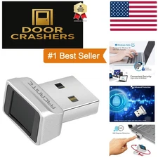 USB Fingerprint Reader for Windows Hello - 10 Fingerprints, 0.05s Authentication