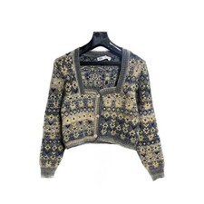 ZARA flower cardigan