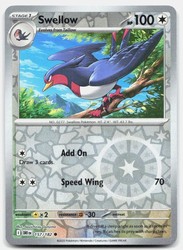 Swellow 157/182 Destined Rivals Reverse Holo