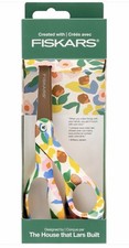 FISKARS 8"DESIGNER SCISSORS HOUSE THAT LARS BUILT BRITTANY JEPSEN PLAYFUL POSIES