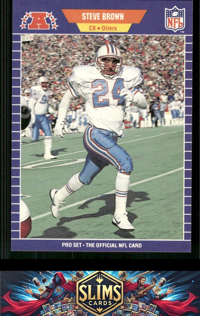 1989 Pro Set #140 Steve Brown