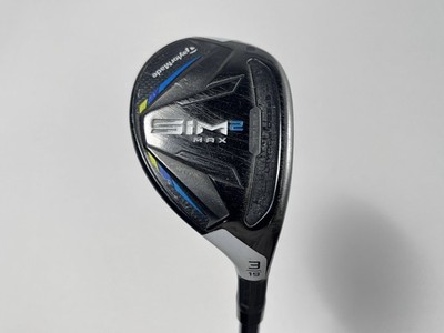 TaylorMade SIM2 MAX Rescue 3 Hybrid 19* Fujikura Ventus Blue 7-S Stiff RH