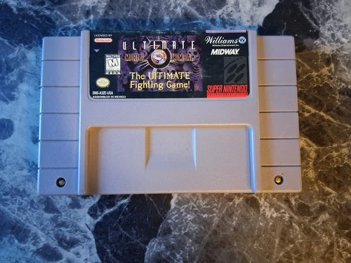 Mortal Kombat 3 Ultimate SNES Authentic Tested Contacts Cleaned