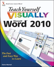 Teach Yourself VISUALLY Word 2010 - Paperback By Marmel, Elaine - VERY GOOD