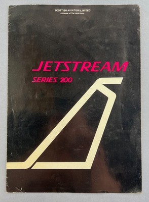 Scottish Aviation Jetstream Series 200 Aircraft Manufacturers Sales Brochure J31