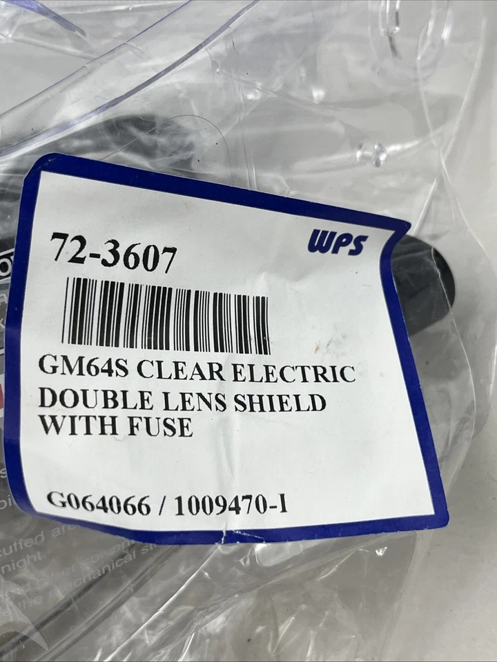 Protector de casco eléctrico de doble lente GMAX GM-64S G064066 Foto 3 de 4