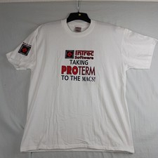 Vintage Oneita Power-T Mens XL Shirt Apple Macintosh Performa Single Stitch Mac