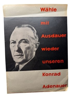 Wähle mit Ausdauer wieder unseren Konrad Adenauer Bund aktiver Demokraten e.V.: