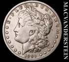 1891-O Silver Morgan Dollar - Scarce  Very Fine  Better Date  No Reserve  #L4934 — photo 1
