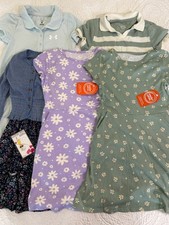 NWT Lot Five Girls sz 6 dresses, Under Armour, Wonder Nation, 3 Pink Hearts