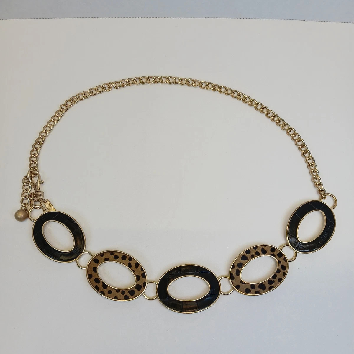 Chicos Mesh Chain Belt 36\