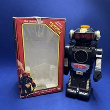 Tommy the atomic robot with original NIC.  “New Bright” No. 1130 - Untested